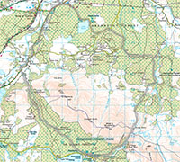 OS map of the route (marked in light grey)