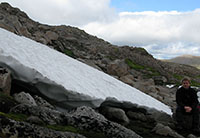 Snowpatch on Ben Macdui