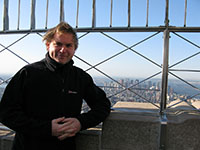 On top of the Empire State Building