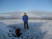 On the summit of Ben Chonzie