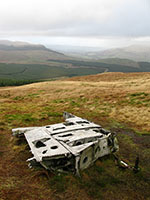 Fairey Firefly remains on Meikle Bin