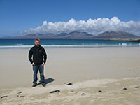 At Losgaintir beach, Harris